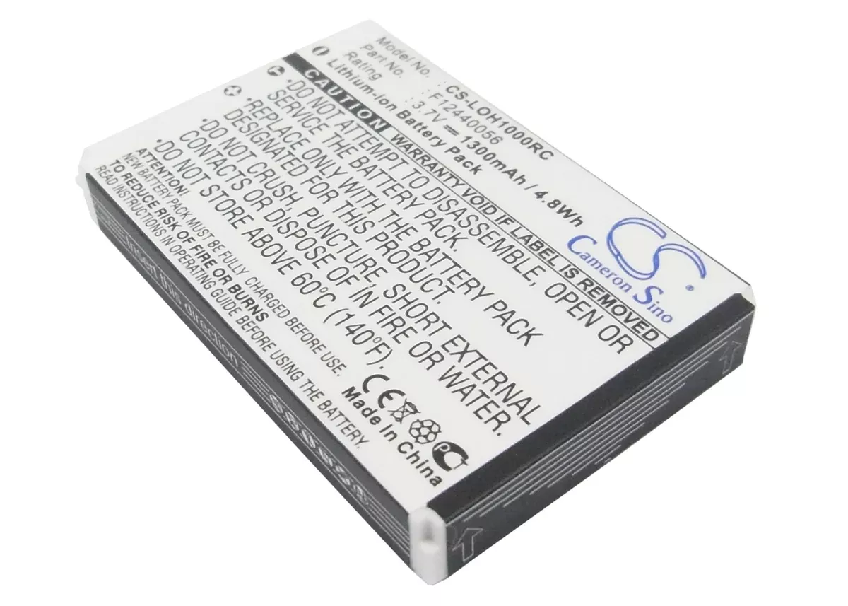 Logitech Harmony 1000 Remote Harmony 1100 Remote Harmony 1100i Remote Harmony 915 Remote Squeezebox Duet Controler Remote Control Replacement Battery