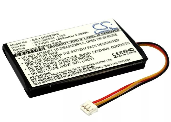 Logitech Harmony Touch Harmony Ultimate 915-000198 Harmony Ultimate One Remote Control Replacement Battery
