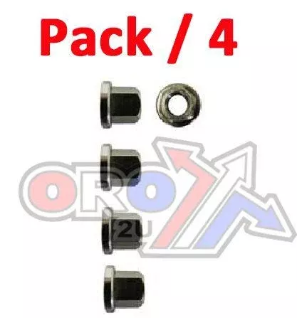 LUG NUT M10x1.25x15 FLAT BASE 121410368