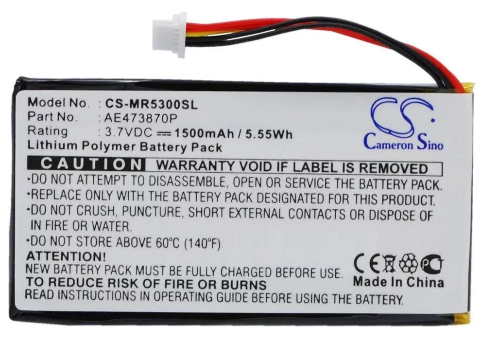 Magellan Maestro 5300 Maestro 5310 Maestro Elite 5340 GPS Replacement Battery