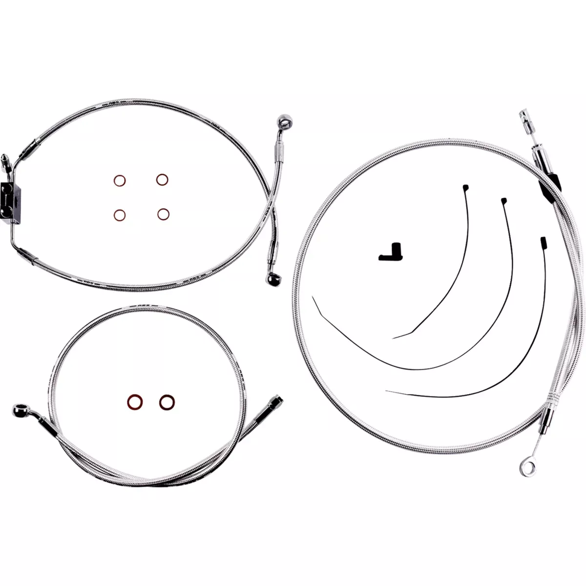 Magnum Shielding Cable Kit - 3871126 For Harley Softail 2018-2024