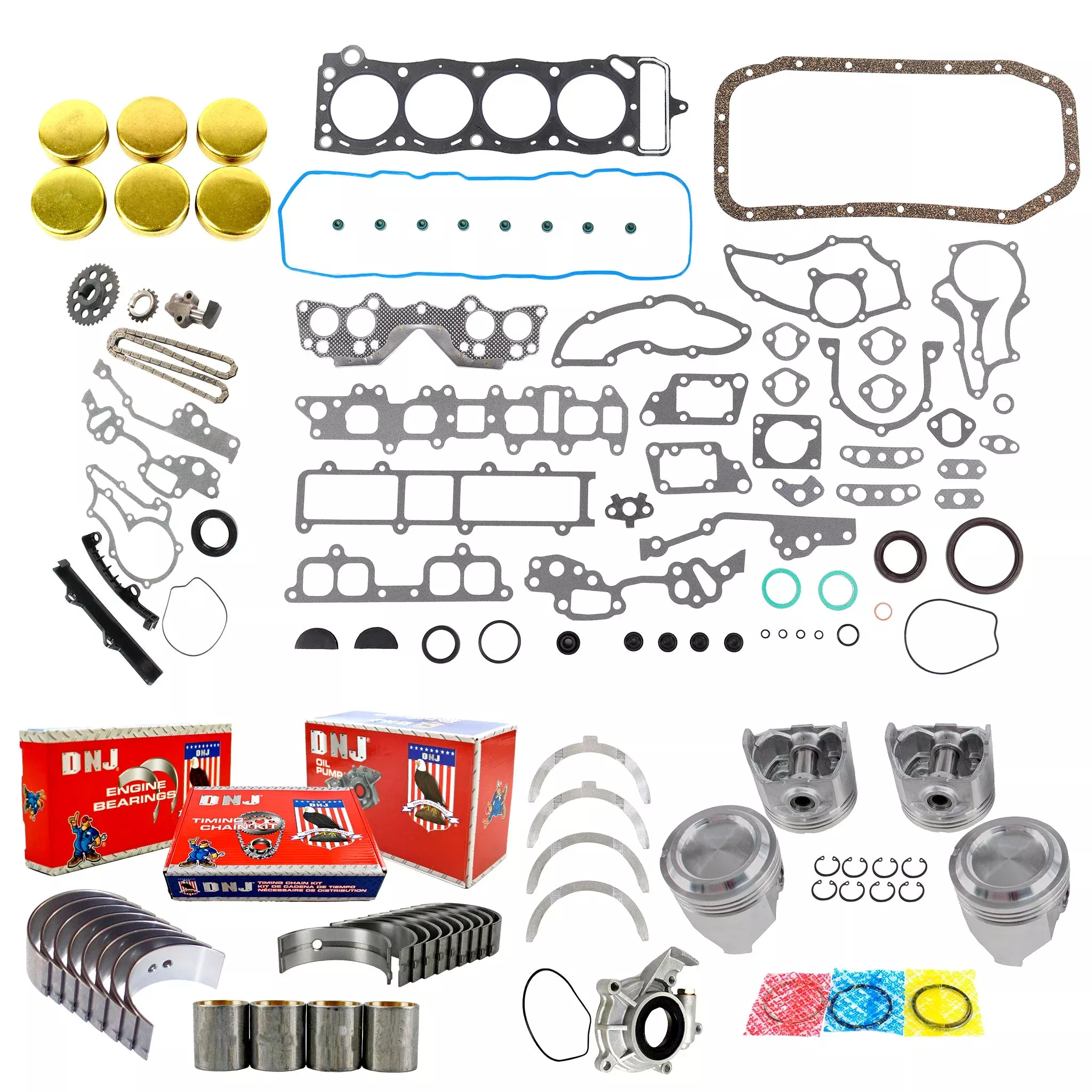 Master Engine Rebuild Kit 1983-1984 Toyota 2.4L L4