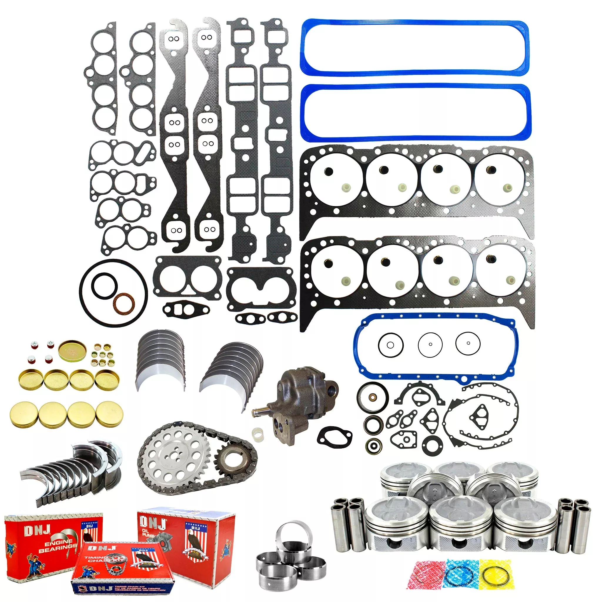 Master Engine Rebuild Kit 1987-1990 Chevrolet 5.7L