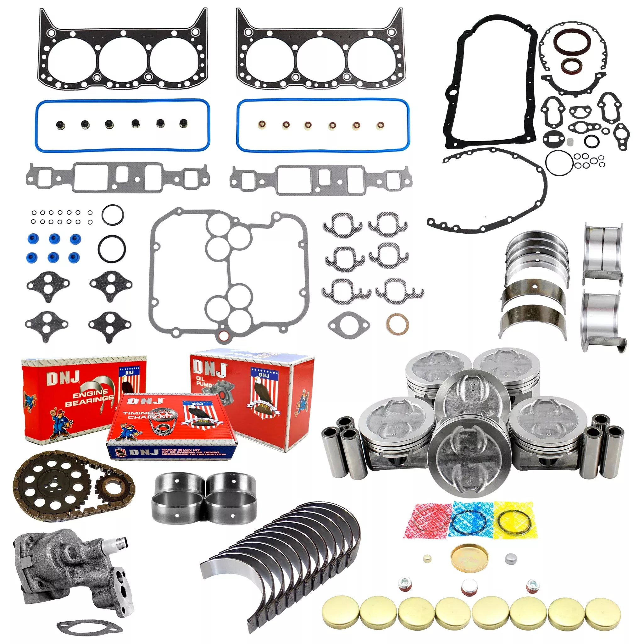 Master Engine Rebuild Kit 1994-1995 Chevrolet,GMC,Oldsmobile 4.3L