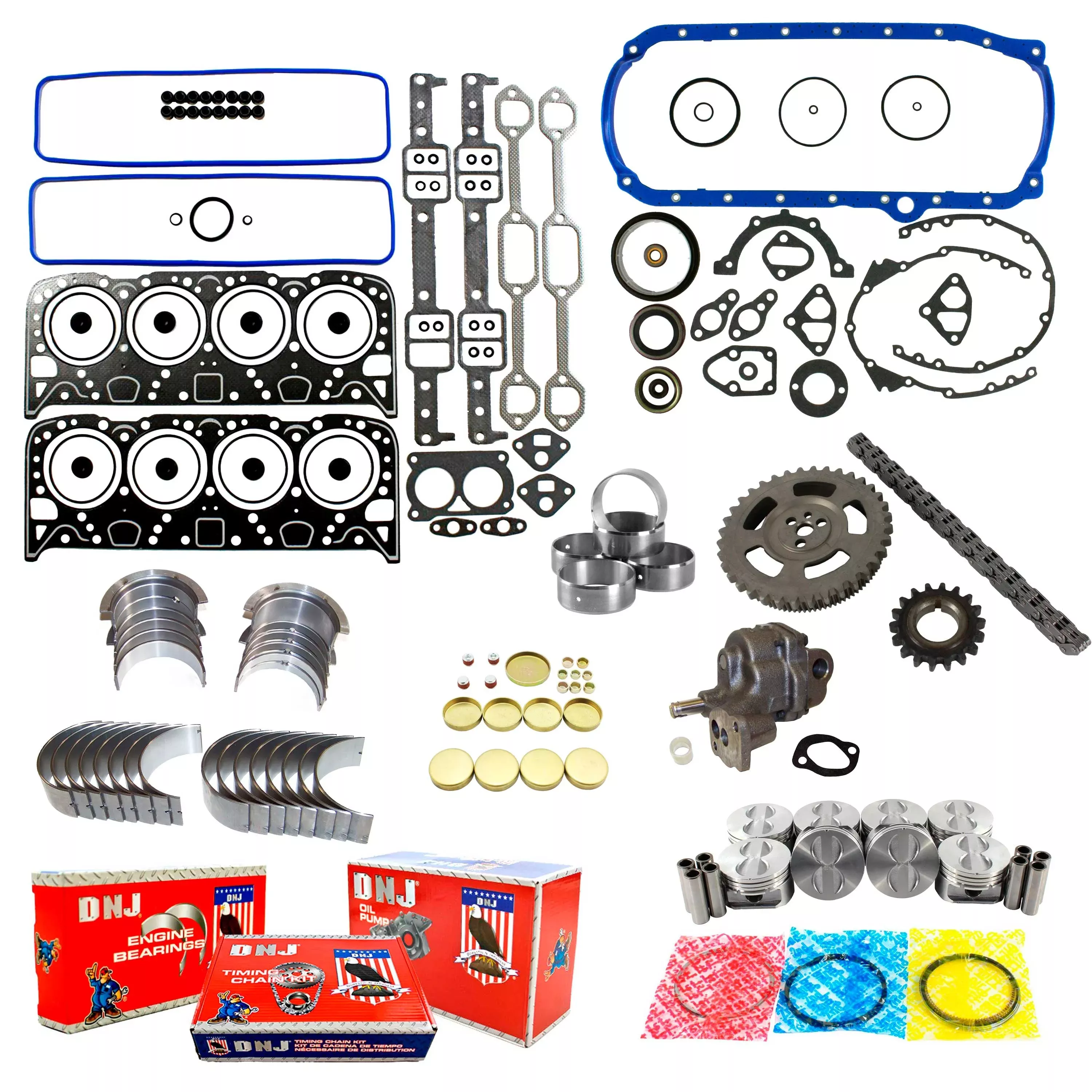 Master Engine Rebuild Kit 1995-1996 Chevrolet 5.7L