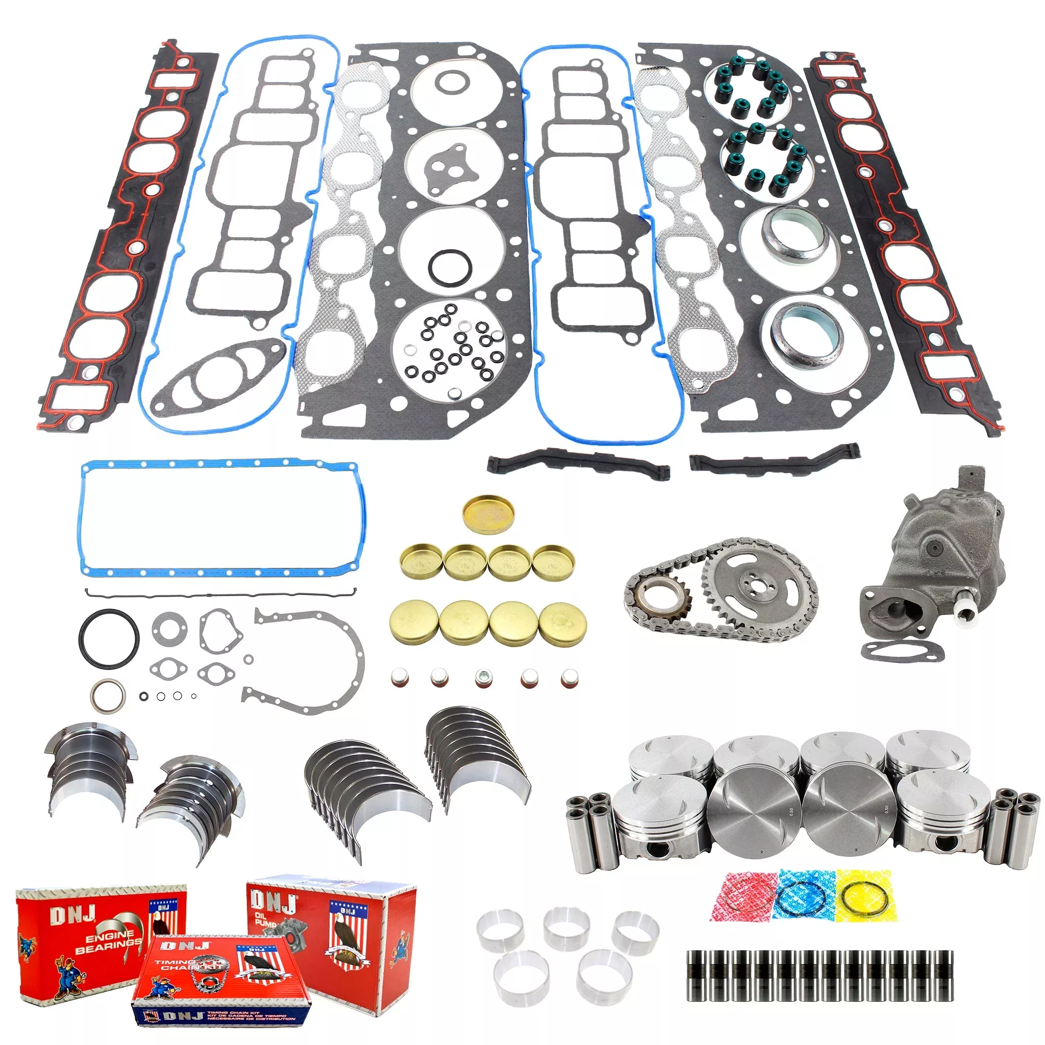 Master Engine Rebuild Kit 1996-1997 Chevrolet,GMC 7.4L