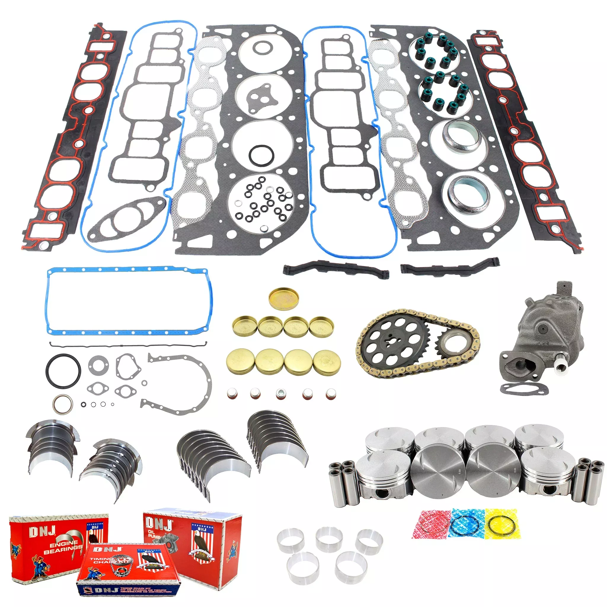 Master Engine Rebuild Kit 1996-1999 Chevrolet,GMC 7.4L