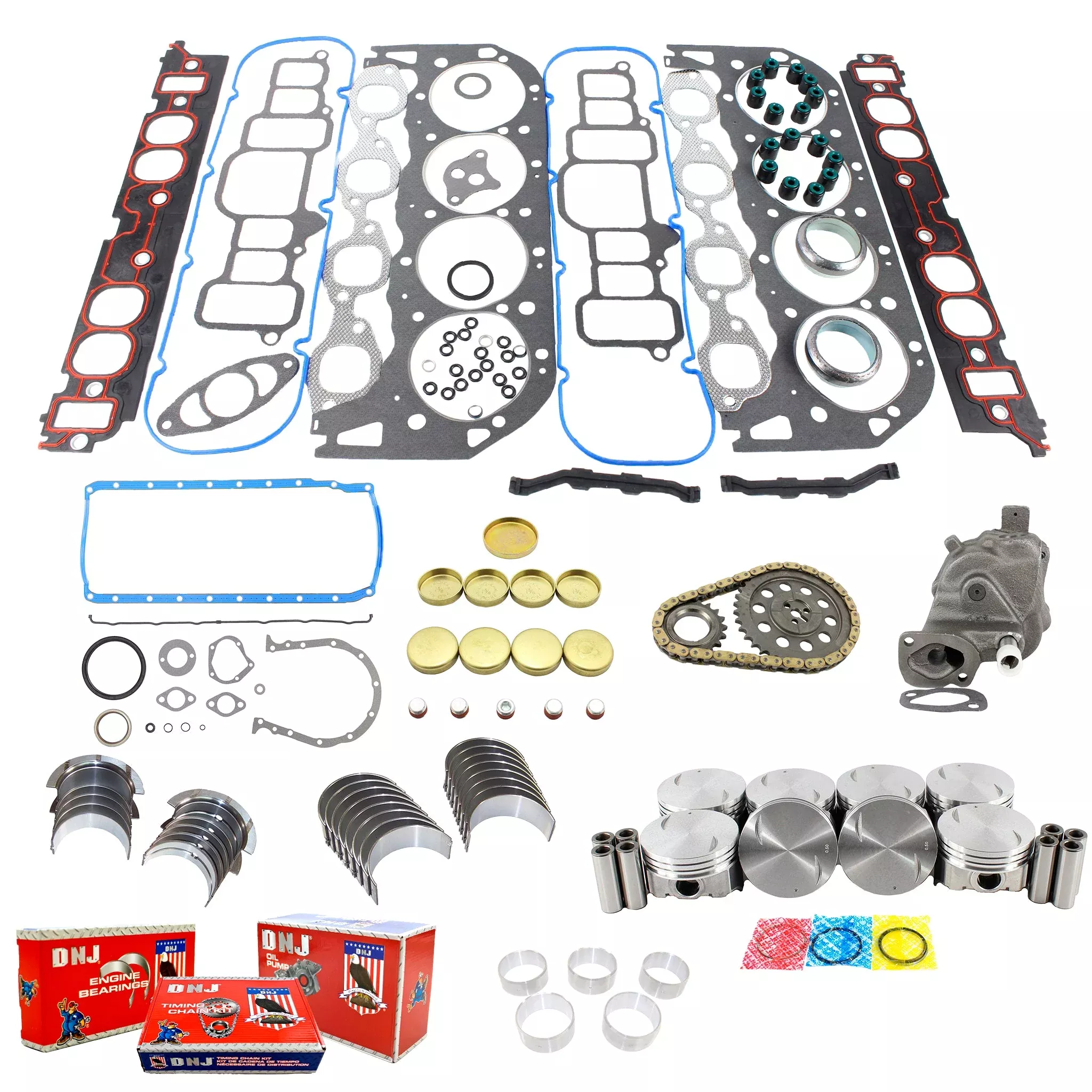 Master Engine Rebuild Kit 1998-2000 Chevrolet & GMC 7.4L V8