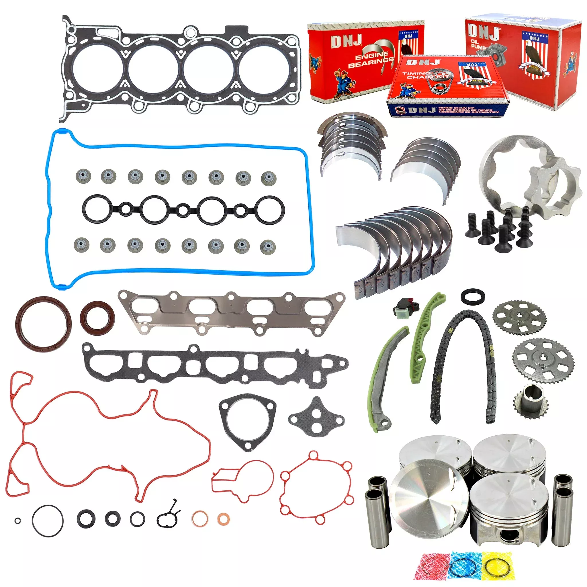 Master Engine Rebuild Kit 1999-2002 Saturn 1.9L