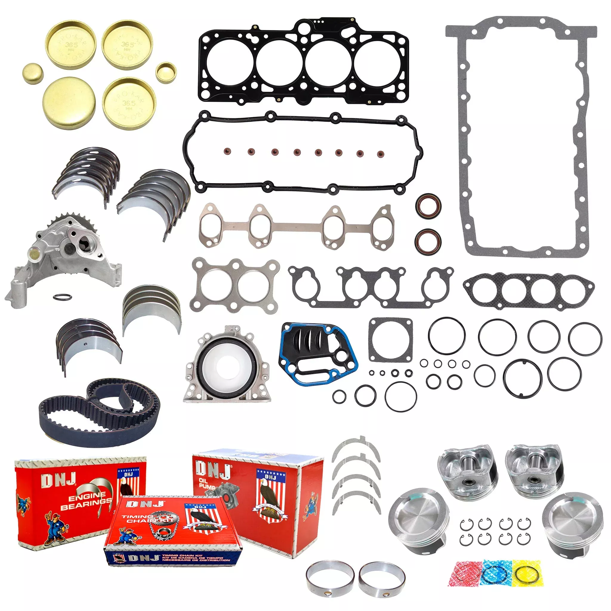 Master Engine Rebuild Kit 2001-2006 Volkswagen 2.0L L4