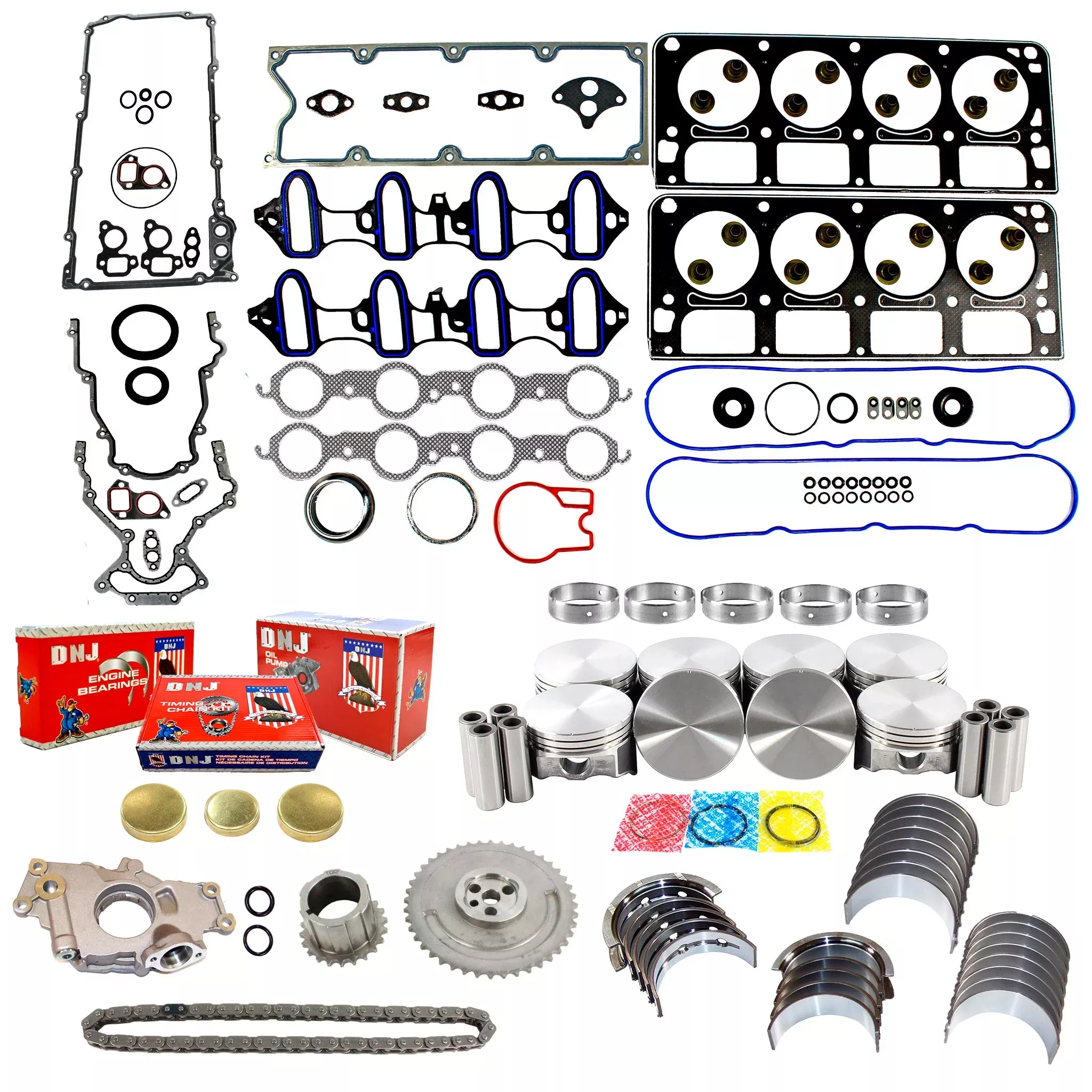 Master Engine Rebuild Kit 2001 Chevrolet,GMC 4.8L