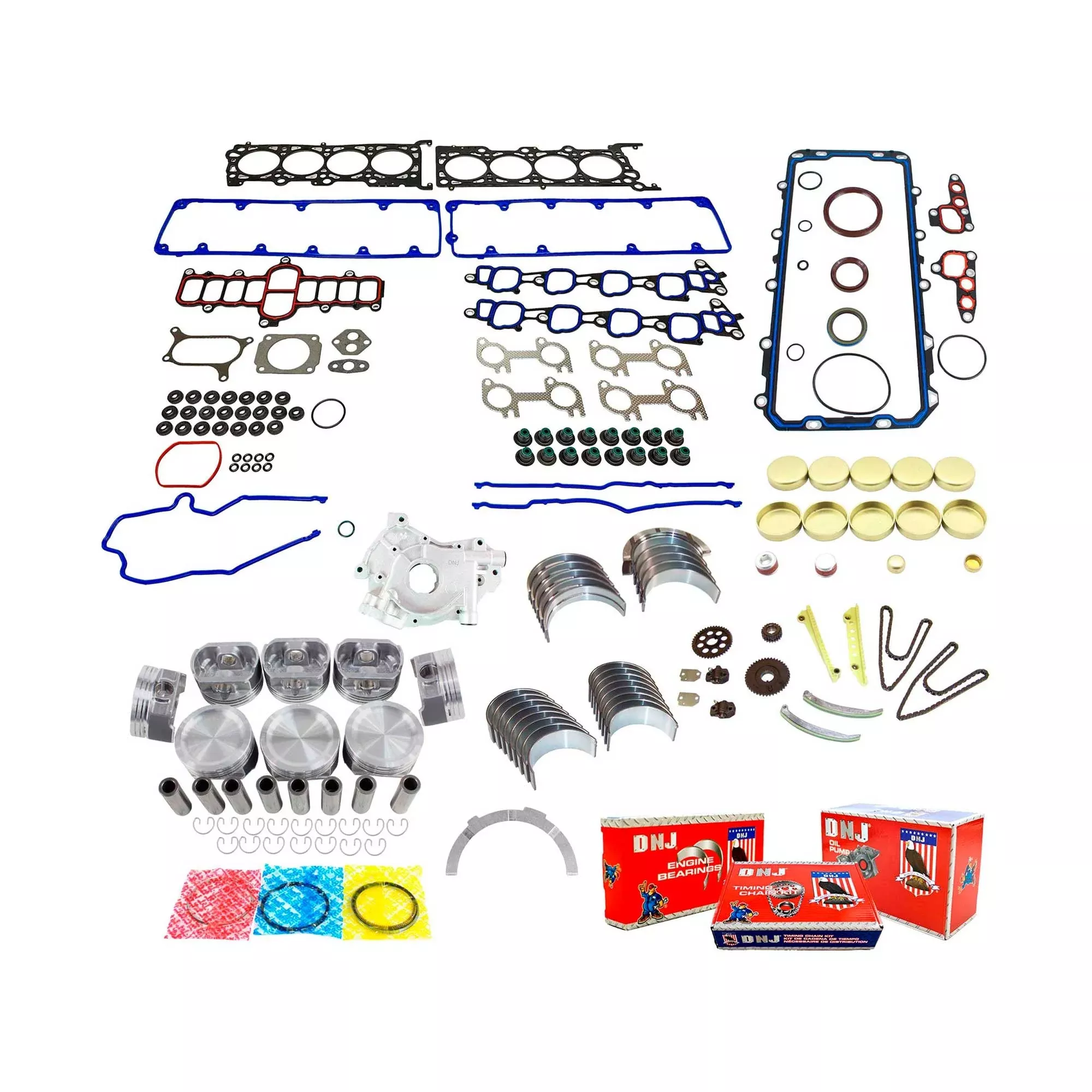 Master Engine Rebuild Kit 2002 Ford 4.6L