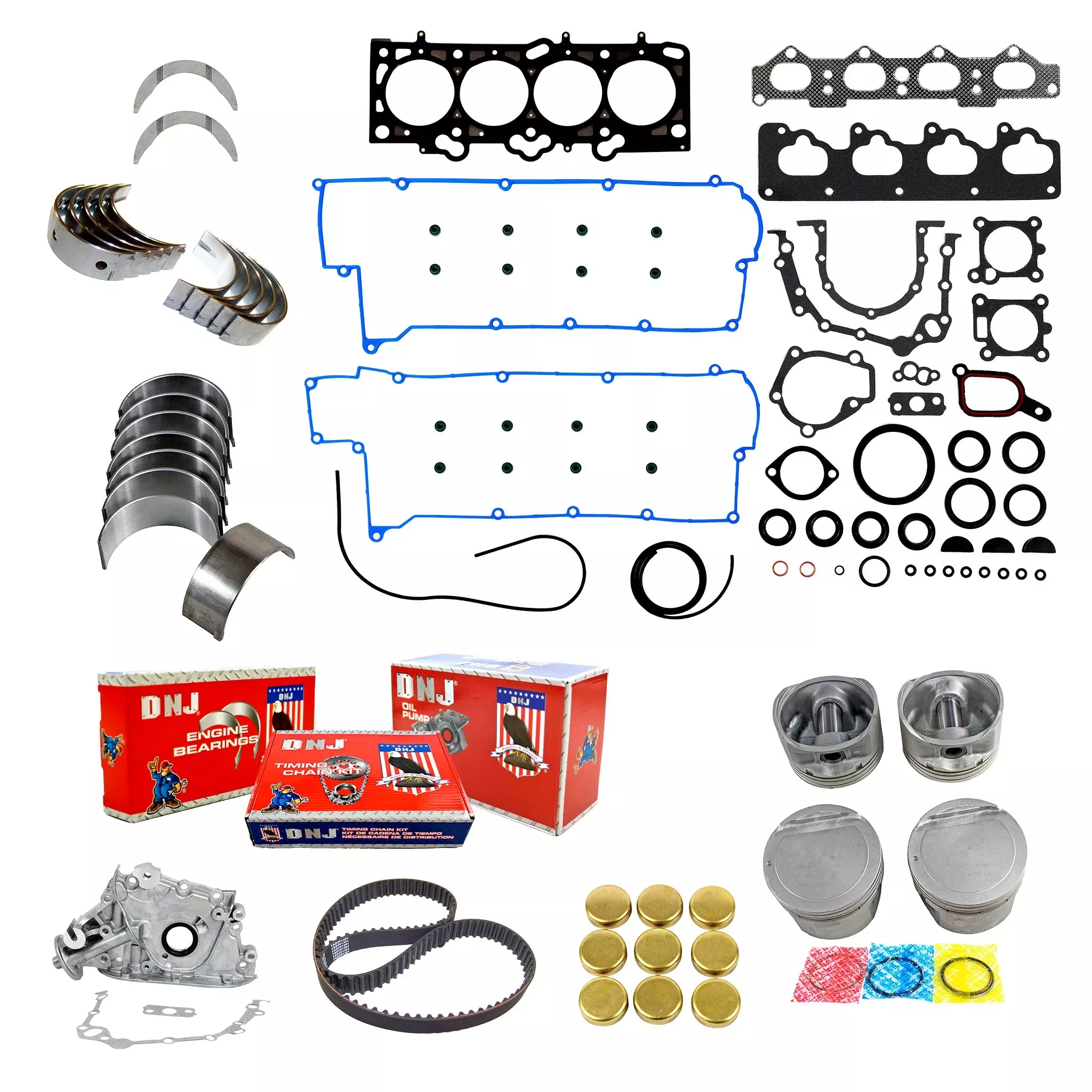 Master Engine Rebuild Kit 2004-2012 Hyundai,Kia 2.0L
