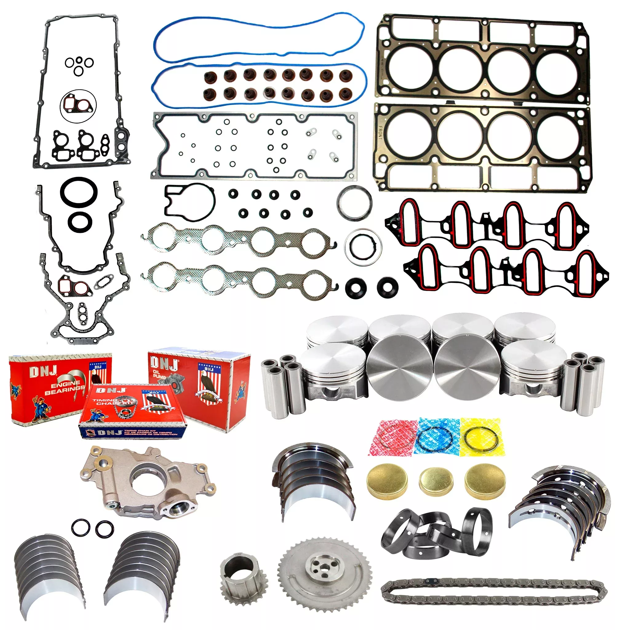 Master Engine Rebuild Kit 2004 Chevrolet,GMC 4.8L