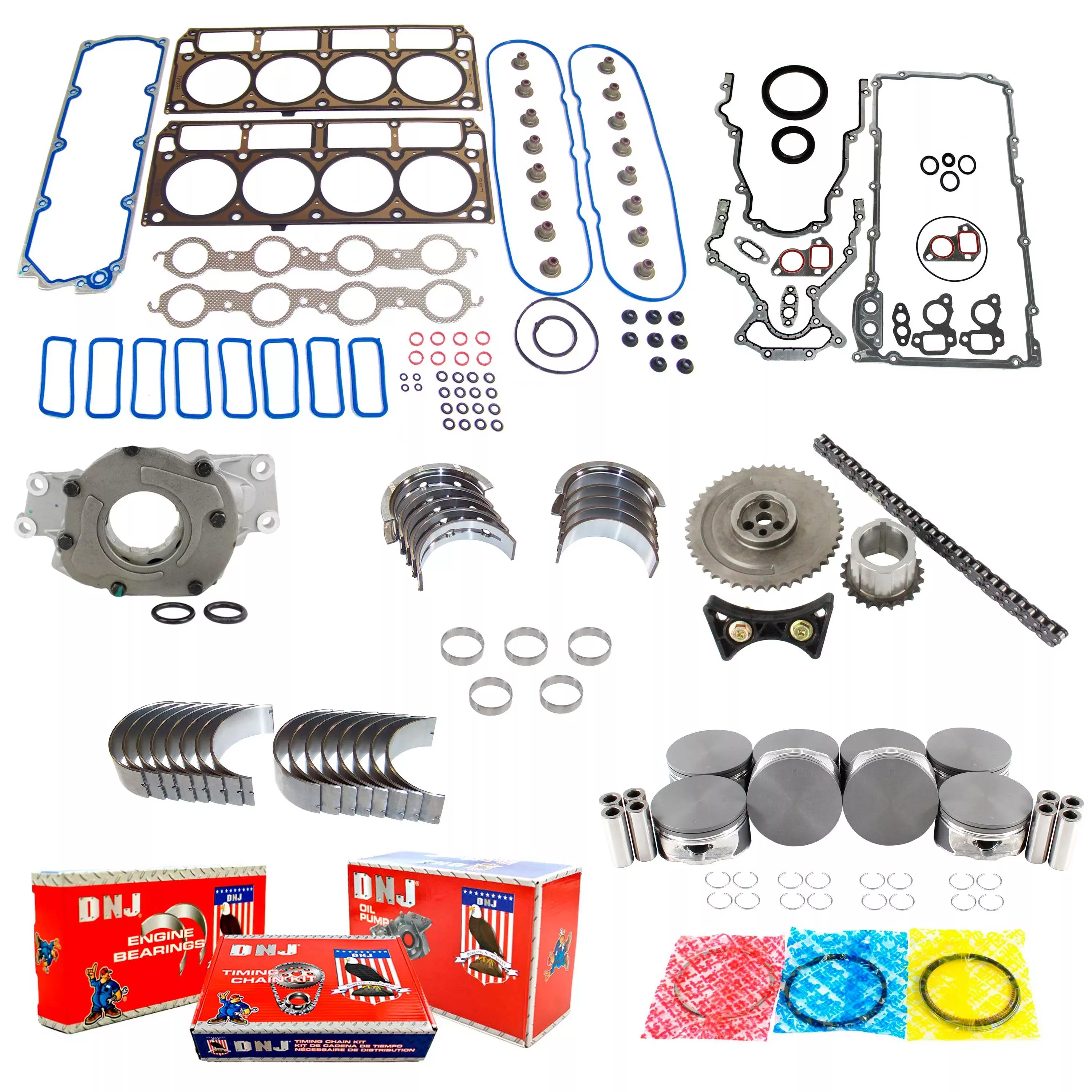 Master Engine Rebuild Kit 2005-2006 Chevrolet,Pontiac 6.0L