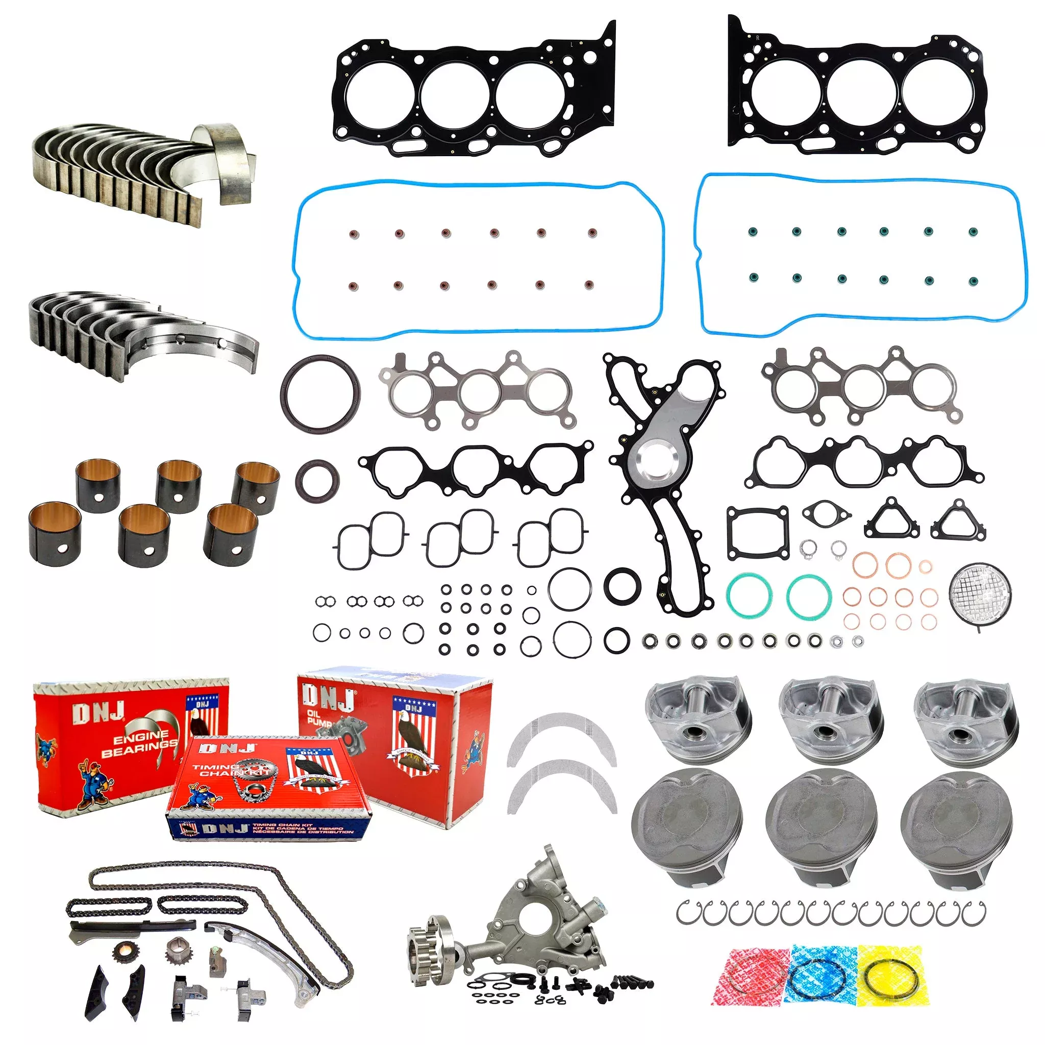 Master Engine Rebuild Kit for 2005-2018 Lexus & Toyota 3.5L V6