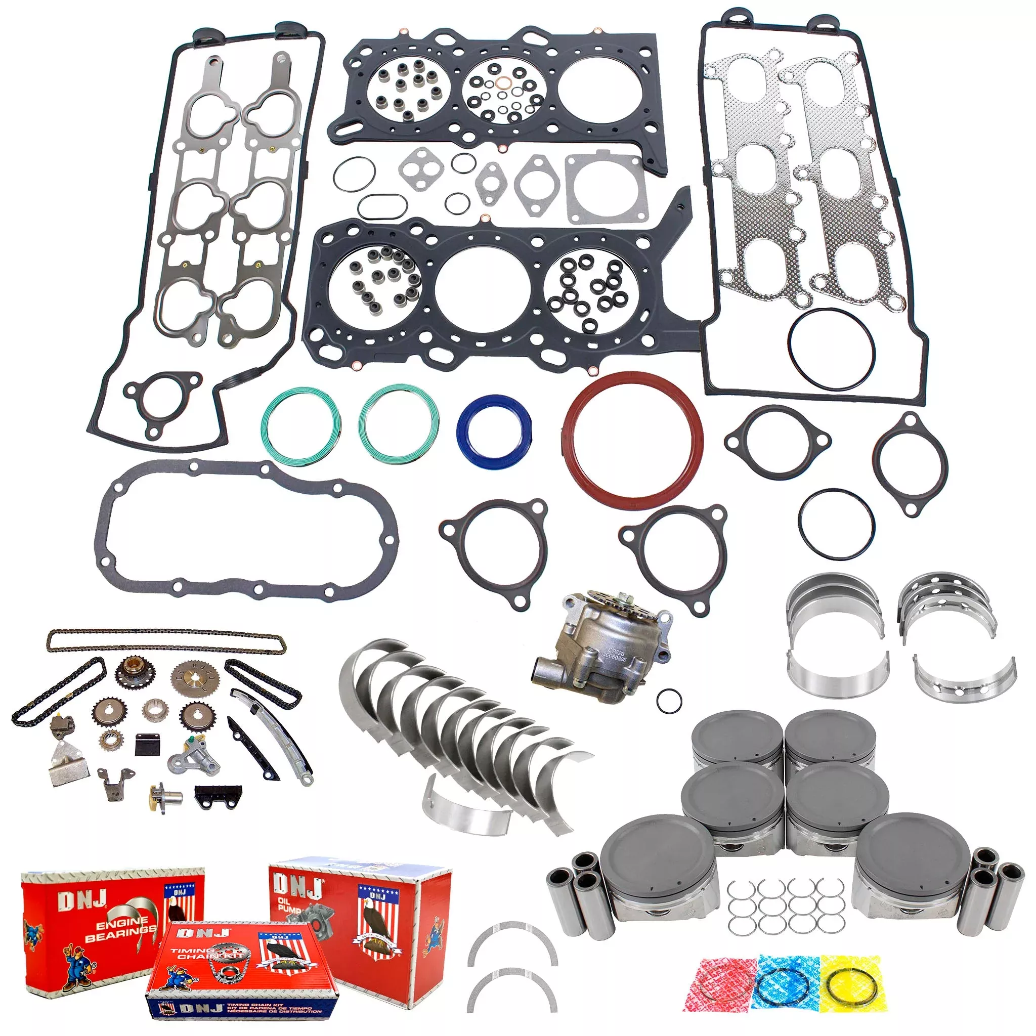 Master Engine Rebuild Kit 2006-2008 Suzuki 2.7L