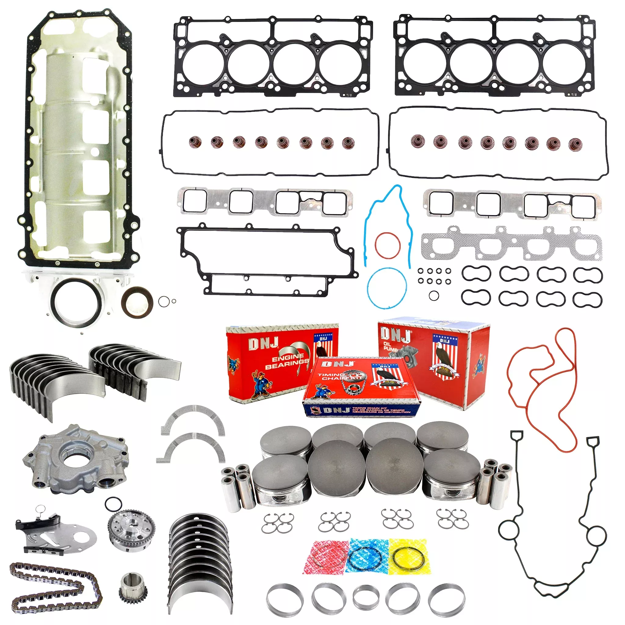 Master Engine Rebuild Kit 2006-2010 Jeep 6.1L
