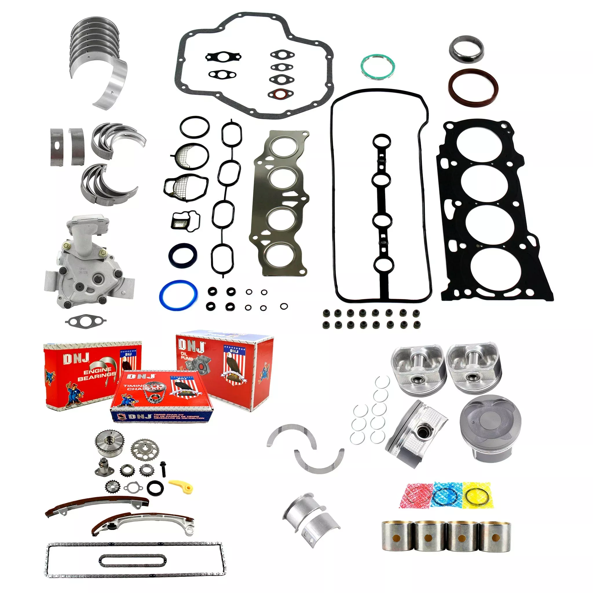 Master Engine Rebuild Kit 2007-2012 Lexus,Toyota 2.4L
