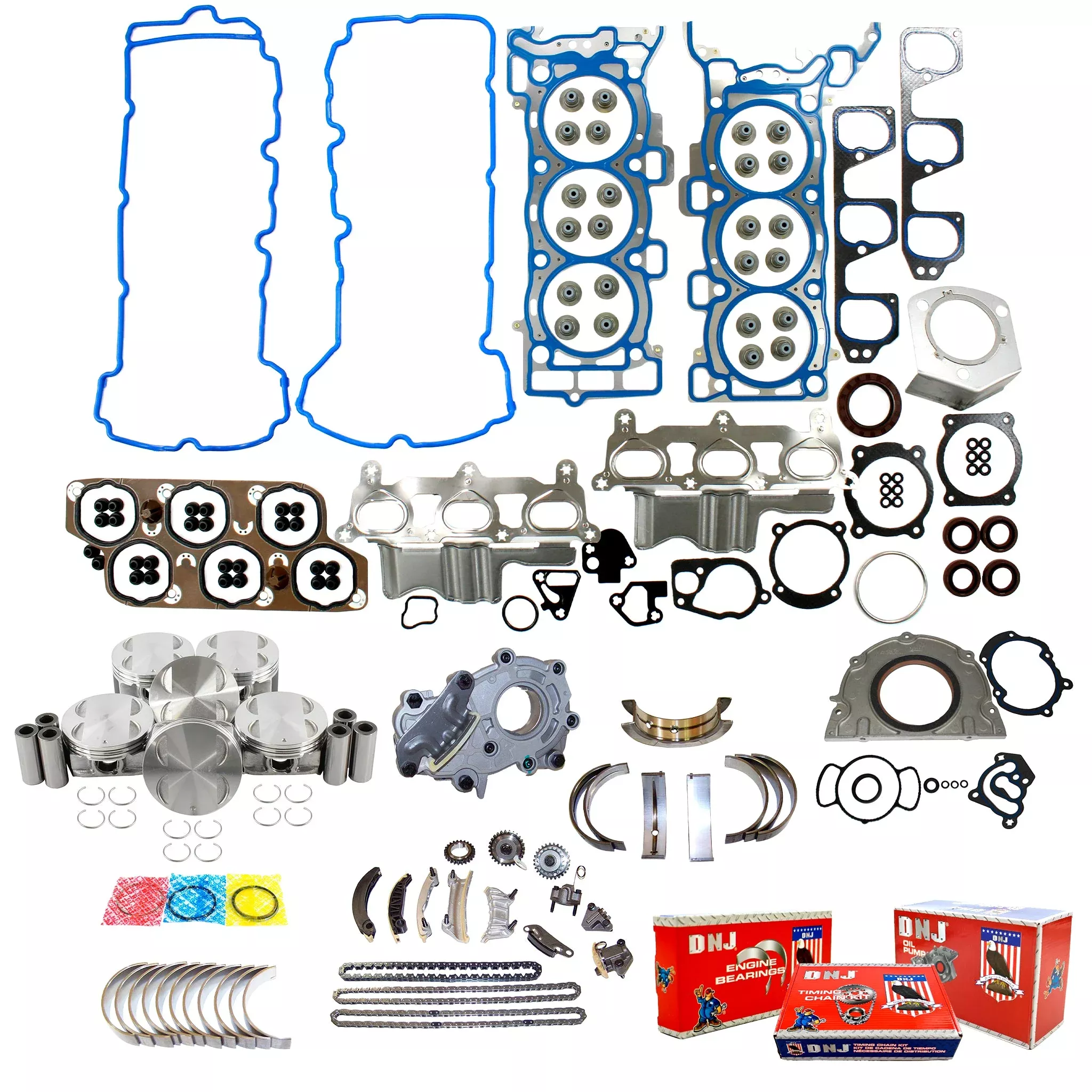 Master Engine Rebuild Kit 2007 Saturn,Suzuki 3.6L