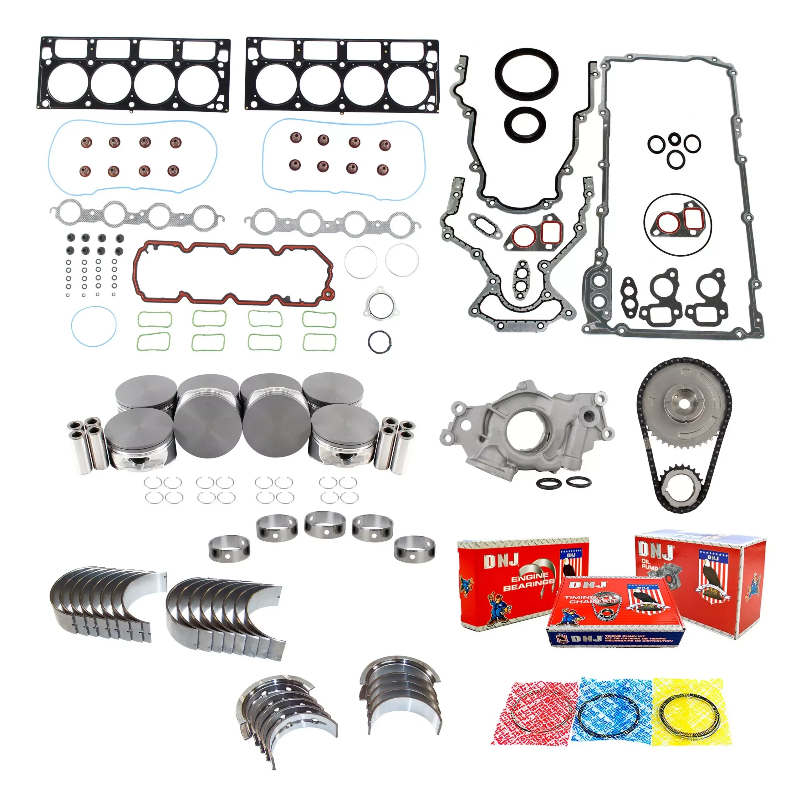Master Engine Rebuild Kit 2008-2017 Chevrolet,Pontiac 6.0L