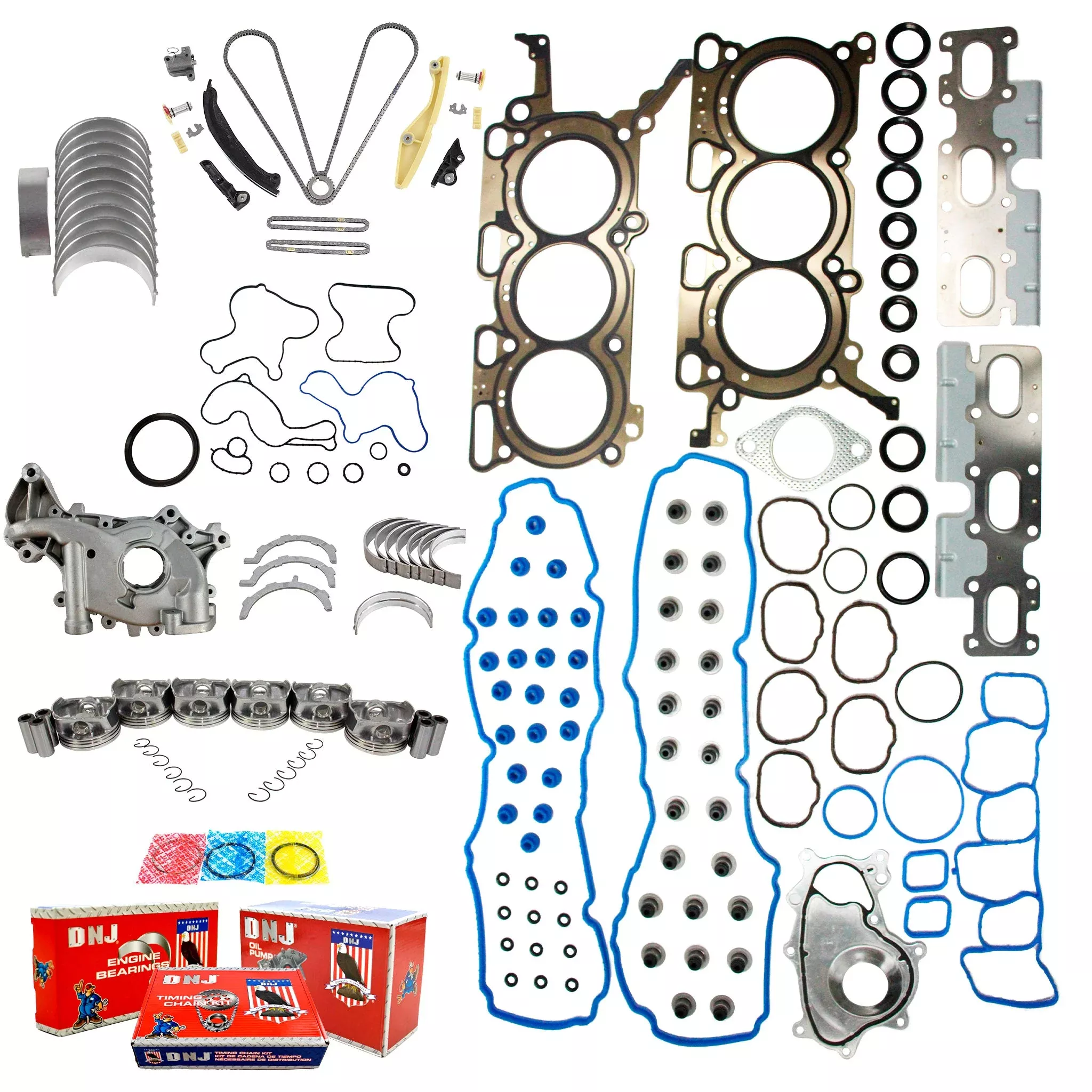Master Engine Rebuild Kit 2013 Lincoln MKT 3.7L V6