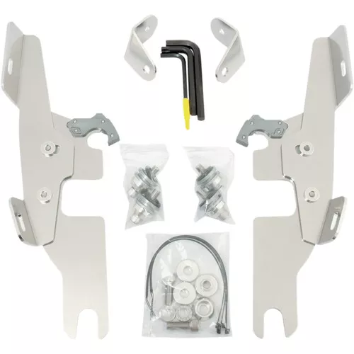Memphis Shades Batwing Fairing Polished Trigger-Lock Mounting Kit (MEK1983)