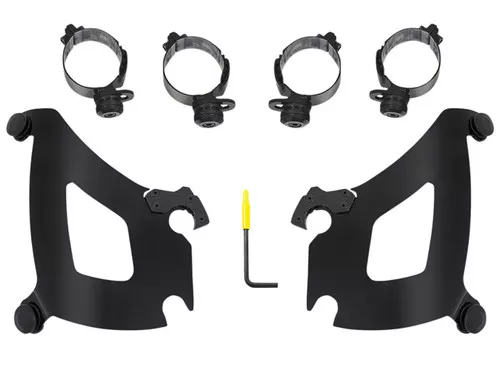 Memphis Shades Black Trigger-Lock Mounting Kit for Bullet Fairings (MEB2045)