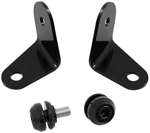 Memphis Shades Black Turn Signal Relocation Hardware (No Lightbars) (MEB8984)