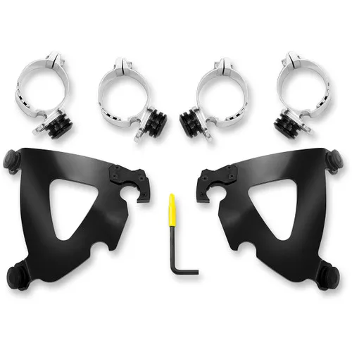 Memphis Shades Road Warrior Black Trigger-Lock Mounting Kit (MEB2028)
