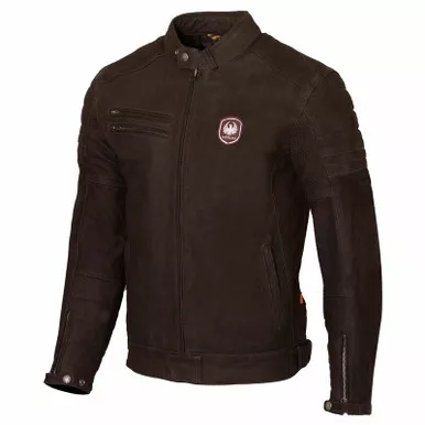 Merlin Alton II D3O Leather Brown Jacket