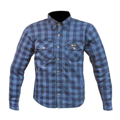 Merlin Axe Blue Black Shirt