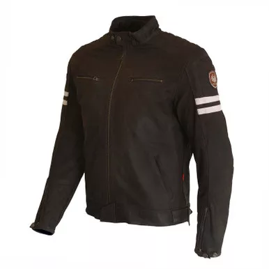 Merlin Hixon II D3O Leather Brown Jacket