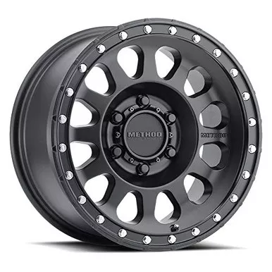 Method Race Wheels MR31578587500 Custom Wheel Matte Black 17"x8.5" 0 Offset