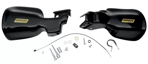 Moose ATV Black Plastic Handguards (0635-0195)