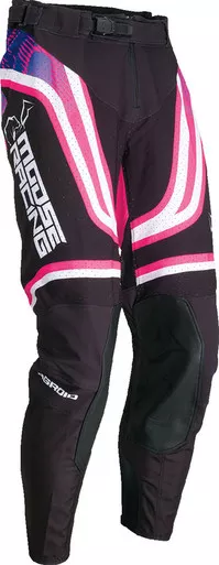 Moose Racing Agroid Pink Purple Black Pants