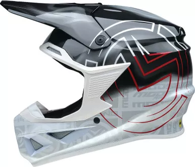 Moose Racing F.I. 2.0 Deceit MIPS Black Red Helmet