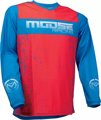 Moose Racing Qualifier Red White Blue Jersey