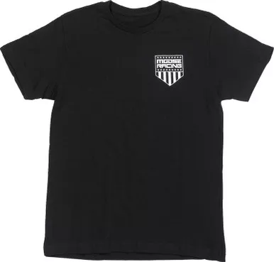 Moose Racing Youth Salute Black T-Shirt