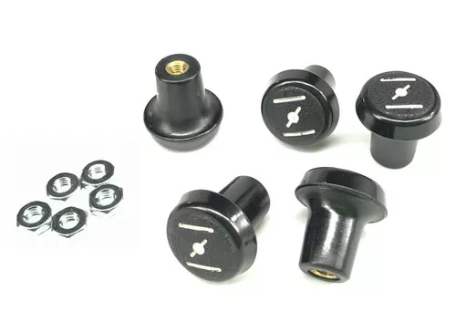 Motion Pro Replacement Choke Cable Knob 10/32 Thread Pitch 5-pack (01-0075)