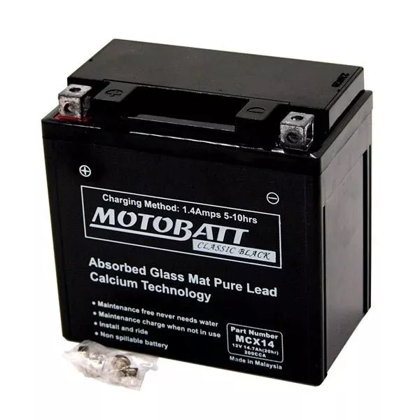 Motobatt Classic Black Battery