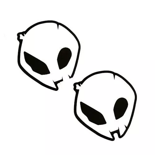 Motomillion S1000RR Alien Head Stickers