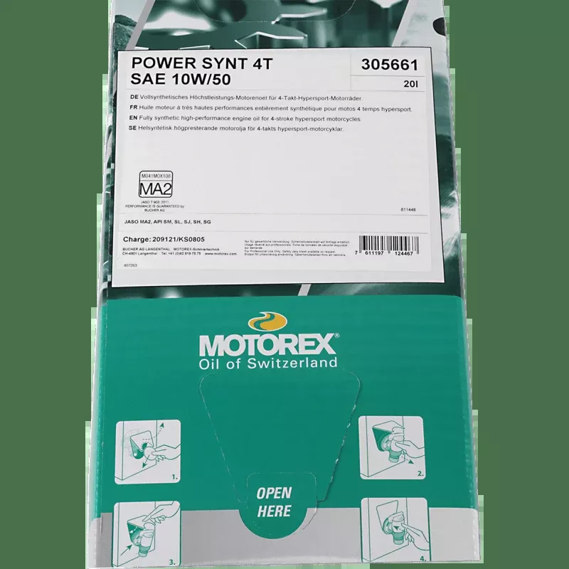 Motorex Power Synt 4T 10W50 20L