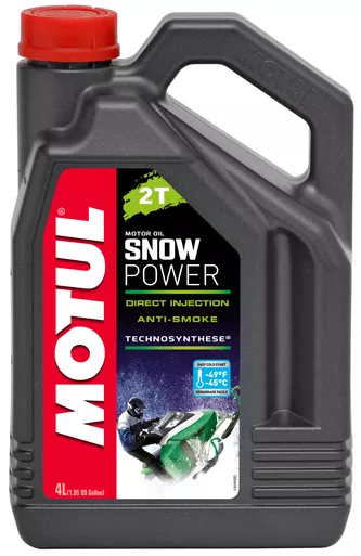 Motul Snowpower 2T Syn Engine Oil 4 Lt - 108210