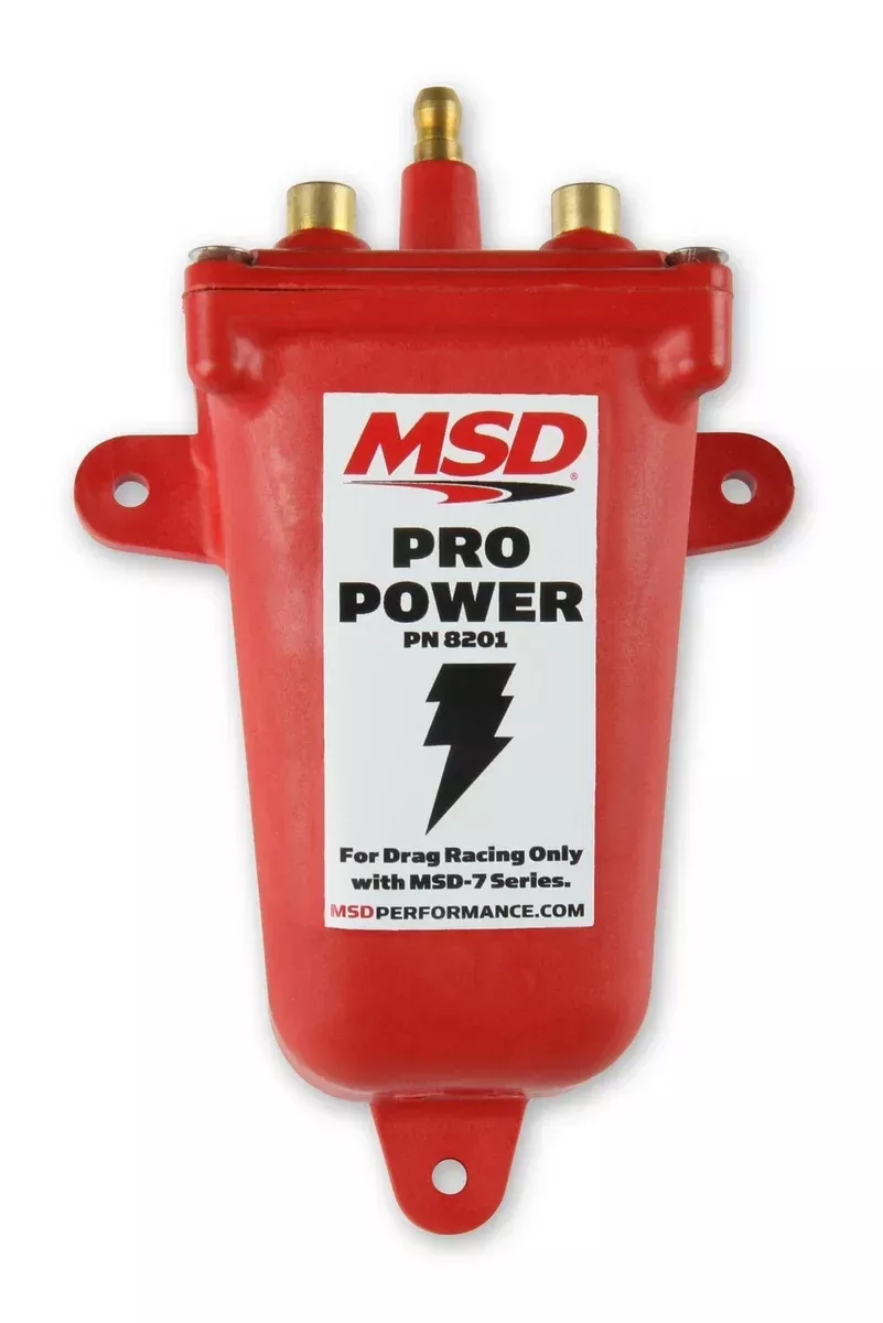 MSD Use with MSD 7 and 8 Series Ignitions Only – Short-Duration Applications 8201
