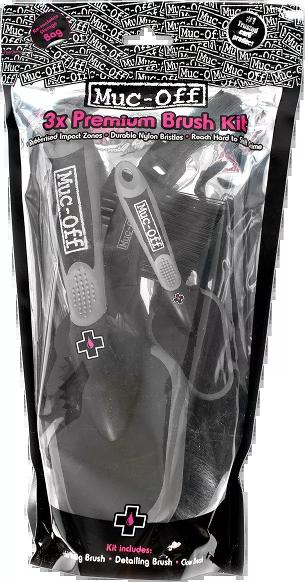 Muc-Off USA 3-Piece Brush Set-220