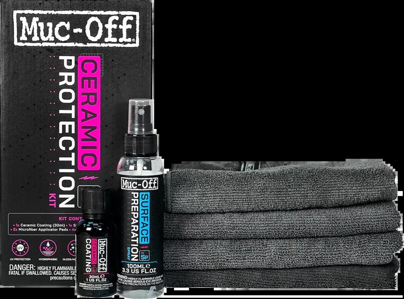 Muc-Off USA Ceramic Protection Kit - 30 ml-21082