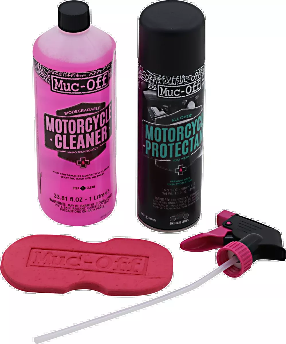 Muc-Off USA Cleaner/Spray Duo with Sponge-20020US