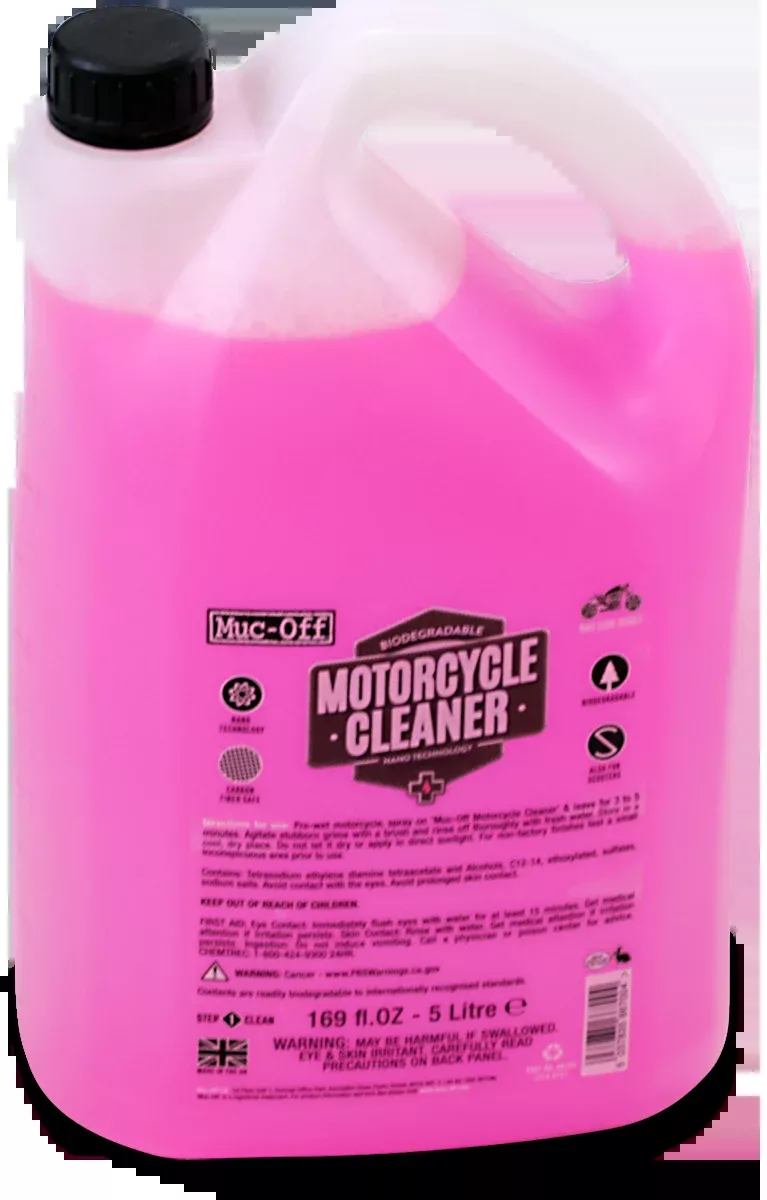 Muc-Off USA Nano Tech Motorcycle Cleaner – 5L-667US