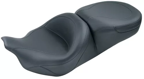 Mustang 1-Piece Touring Black Motorcycle Seat (75464)